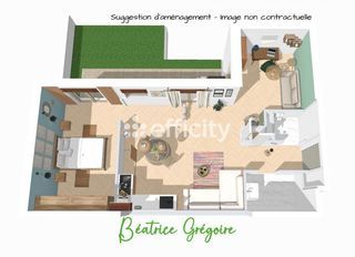  Appartement � vendre 3 pi�ces 58 m�