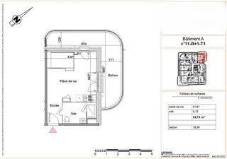  Appartement � vendre 1 pi�ce 27 m�