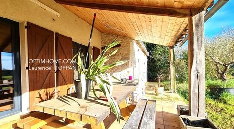   PROPRIETE EN PIERRE AVEC DEPENDANCES A SAVIGNAC SUR LEYZE (47) Maison - 4 pi�ce(s) - 173 m�