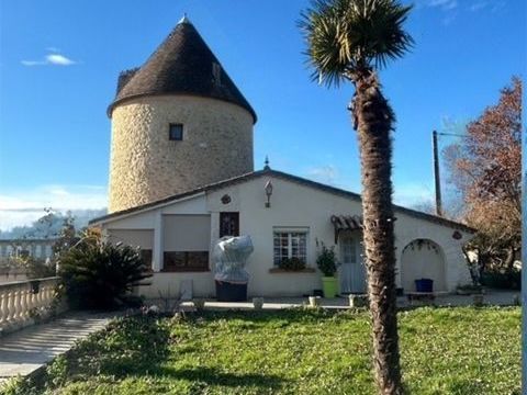   Propri�t� sur Domaine autour d'un moulin r�nov� dans le Gers - Gite et maison d'hotes COURRENSAN (32) Moulin - 10 pi�ce(s) - 260 m�