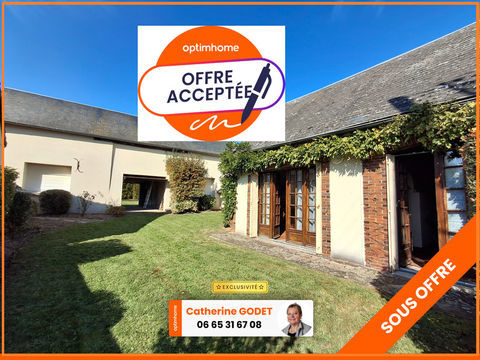   Maison ancienne pleine de charme � r�nover, avec grange attenante offrant un beau potentiel d'am�nagement Maison - 4 pi�ce(s) - 94 m�