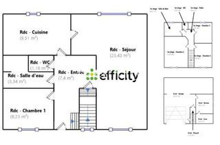  Maison � vendre 6 pi�ces 120 m�