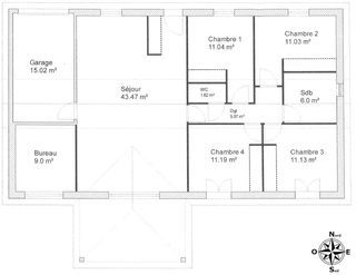  Maison � vendre 6 pi�ces 110 m�