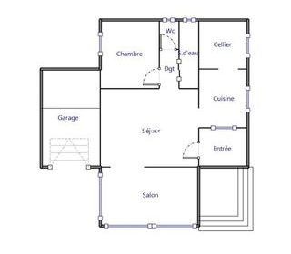  Maison � vendre 3 pi�ces 71 m�