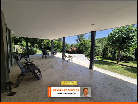   Propri�t� d'architecte contemporaine unique� Prestations haut de gamme � Cadre naturel exceptionnel � La Romieu (32480) Villa - 6 pi�ce(s) - 210 m�