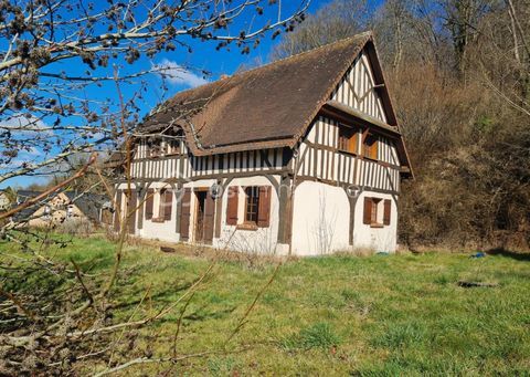   Charmante maison normande avec for�t privative Maison - 6 pi�ce(s) - 135 m�