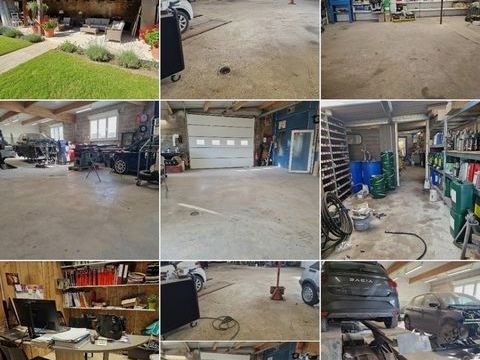 Fonds de commerce GARAGE / ENTRETIEN AUTOMOBILES de 900 m2 avec PARKING BUREAUX - Axe EPINAL/ XERTIGNY (88) 82000 88220 Xertigny