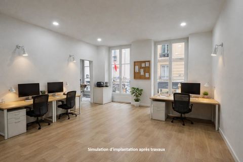 Bureaux r&eacute;nov&eacute;s au coeur de Silicon Sentier 8900 75002 Paris