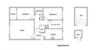  Appartement � vendre 3 pi�ces 60 m�