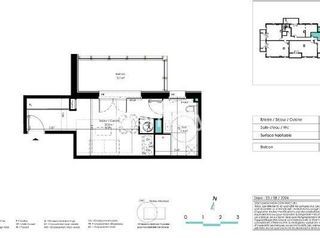  Appartement � vendre 1 pi�ce 27 m�