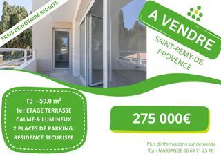  Appartement � vendre 3 pi�ces 59 m�