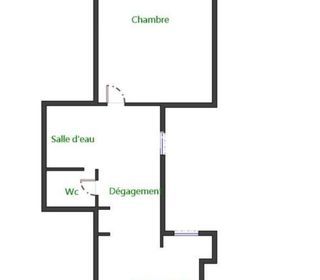  Appartement � vendre 1 pi�ce 23 m�