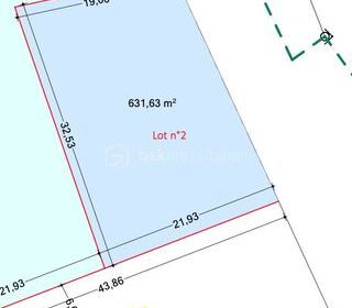  Terrain � vendre 632 m�