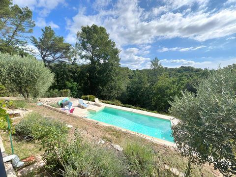   Maison plain pied avec vue d�gag�e sur la nature Flayosc Maison - 5 pi�ce(s) - 130 m�