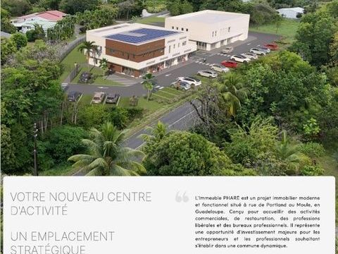 EN EXCLUSIVITE - A LOUER – LOCAUX COMMERCIAUX & PROFESSIONNELS – LE MOULE (QUARTIER PORTLAND) 1971 97160 Le moule
