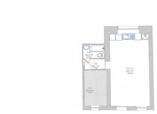  Appartement � vendre 1 pi�ce 31 m�