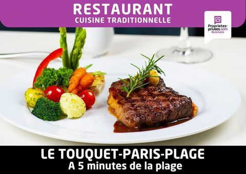 LE TOUQUET PARIS PLAGE - RESTAURANT 85 COUVERTS, TERRASSE 220000 62520 Le touquet paris plage