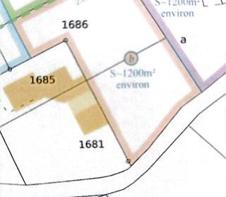  Terrain � vendre 1200 m�