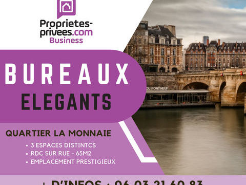 Local professionnel atypique &agrave; deux pas du Pont Neuf pour professions lib&eacute;rales ou showroom 740000 75006 Paris