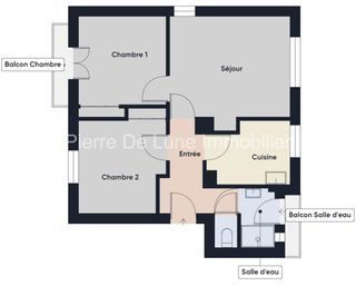  Appartement � vendre 3 pi�ces 53 m�