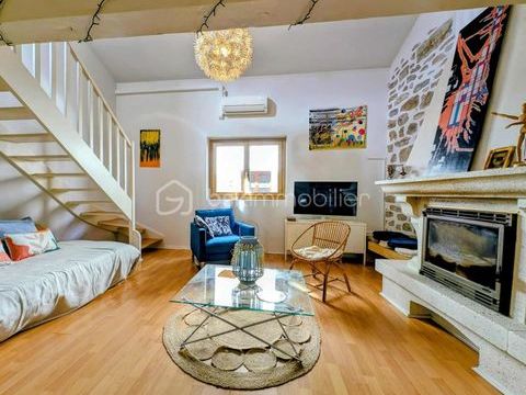   ? Maison en pierre 114 m� � charme de l'ancien, terrasse trop�zienne avec vue Maison - 4 pi�ce(s) - 114 m�