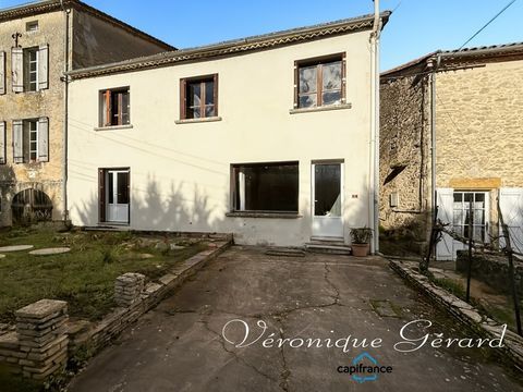   Maison en pierre de 150 M�  avec travaux � SAINT VIVIEN DE MONSEGUR Maison - 6 pi�ce(s) - 150 m�