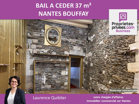44000 NANTES - BAIL A CEDER, LOCAL 37 M² -  QUARTIER DECRE - BOUFFAY 36800 44000 Nantes