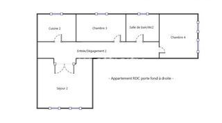  Appartement � vendre 3 pi�ces 75 m�