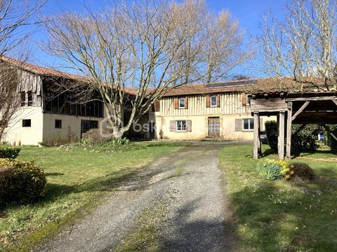   �l�gance rustique � la campagne gersoise : votre corps de ferme coup de c�ur ! Maison - 4 pi�ce(s) - 145 m�