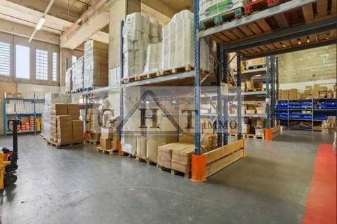 Local d'activit&eacute;s 2858m2 &agrave; Vendre MONTREUIL 3900000 93100 Montreuil