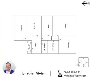  Appartement � vendre 4 pi�ces 65 m�