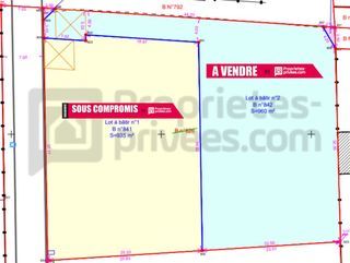  Terrain � vendre 960 m�