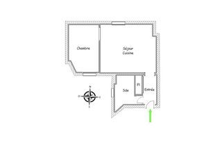  Appartement � vendre 2 pi�ces 33 m�