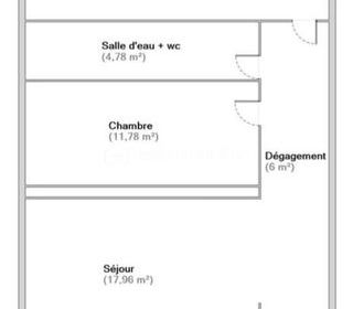  Appartement � vendre 2 pi�ces 53 m�