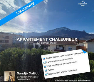  Appartement � vendre 4 pi�ces 83 m�