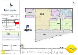  Appartement � vendre 3 pi�ces 71 m�