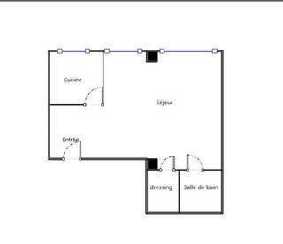  Appartement � vendre 1 pi�ce 42 m�