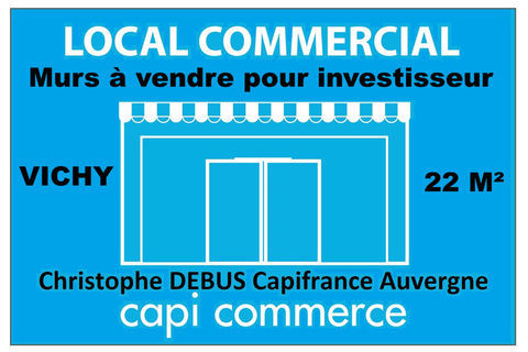 Murs d'un magasin &agrave; vendre VICHY (03) 64000 03200 Vichy
