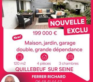  Maison � vendre 4 pi�ces 117 m�
