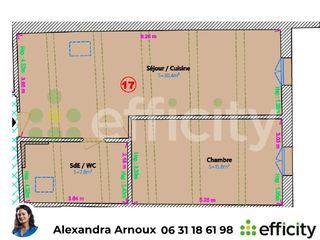  Appartement � vendre 2 pi�ces 54 m�