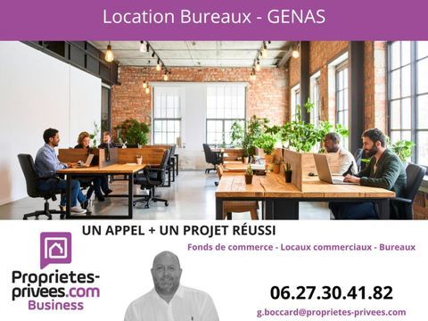69740 GENAS - Location Bureaux  825 m&sup2; 25000 69740 Genas