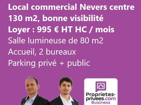 NEVERS CENTRE - LOCAL COMMERCIAL130 M&sup2; 995 58000 Nevers