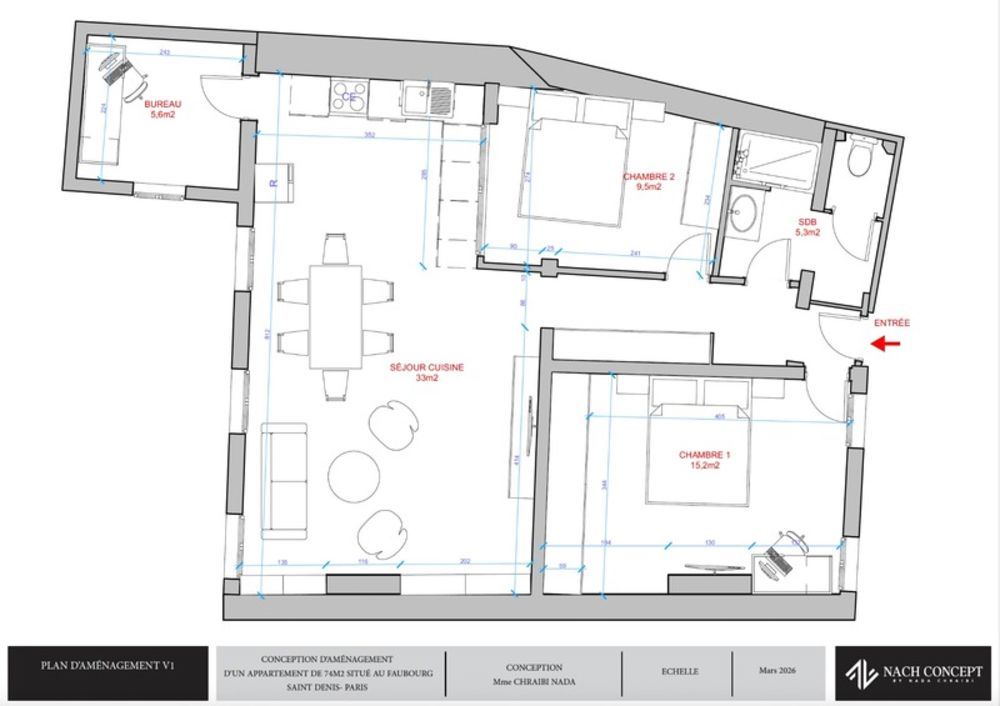 � vendre  Appartement Paris 10