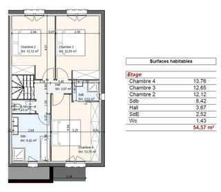  Maison � vendre 4 pi�ces 100 m�