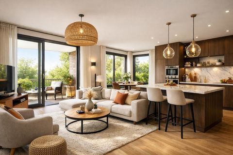   Magnifique T3 avec balcon filant XXL !** Appartement - 3 pi�ce(s) - 63 m�