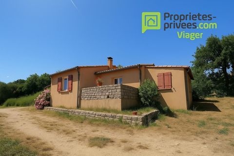   Barjac Goudargues, VIAGER OCCUPE SUR 1 TETE, Villa de 2011, Issirac 30760, 2 chambres ,95.4 m2 avec terrain de 4276m2 Maison - 4 pi�ce(s) - 95 m�
