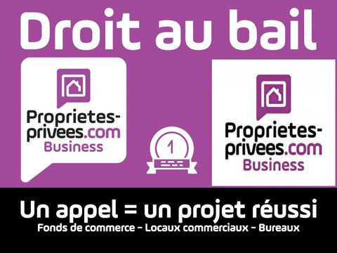 14530 LUC SUR MER - Cession de bail, tous commerces, Local  37 m&sup2; avec terrasse 45000 14530 Luc sur mer