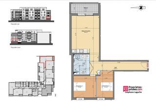  Appartement � vendre 3 pi�ces 67 m�