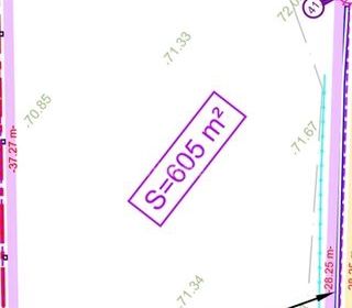  Terrain � vendre 605 m�