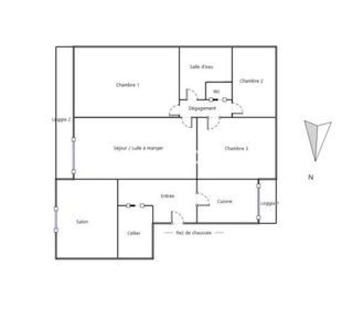  Appartement � vendre 5 pi�ces 92 m�